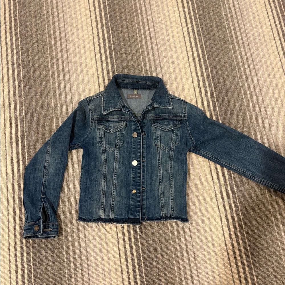 DL1961 Girls' Jean jacket - Picture 3 of 6